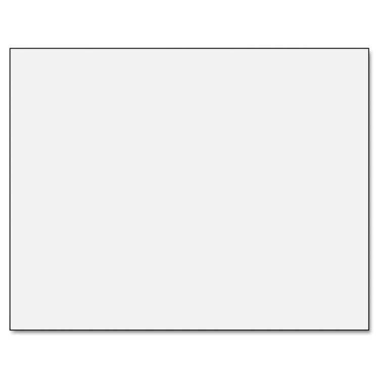 Six-Ply Railroad Board, 22 x 28, White, 25/Carton