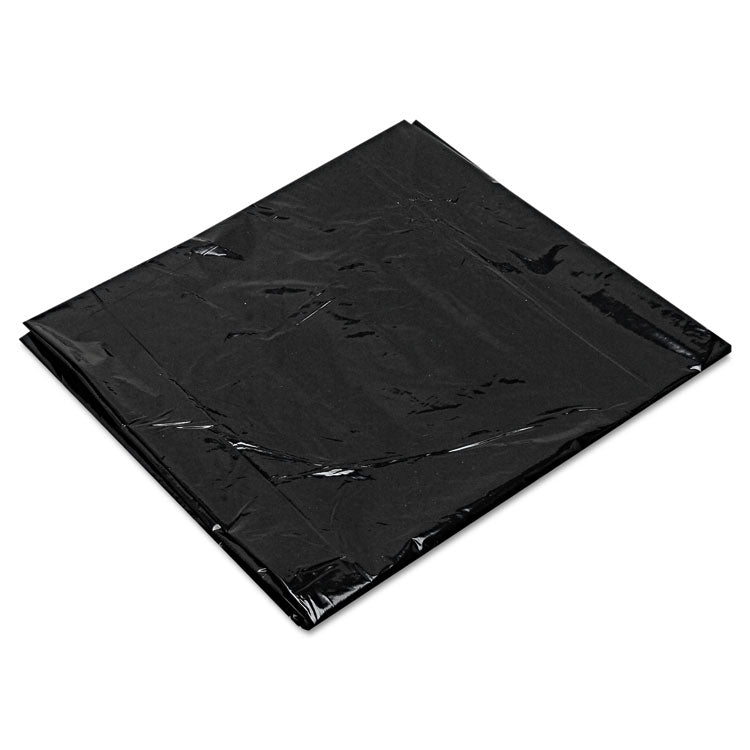 Low-Density Can Liners, 16 gal, 0.7 mil, 24 x 32 , Black, Flat Pack, 500/Carton