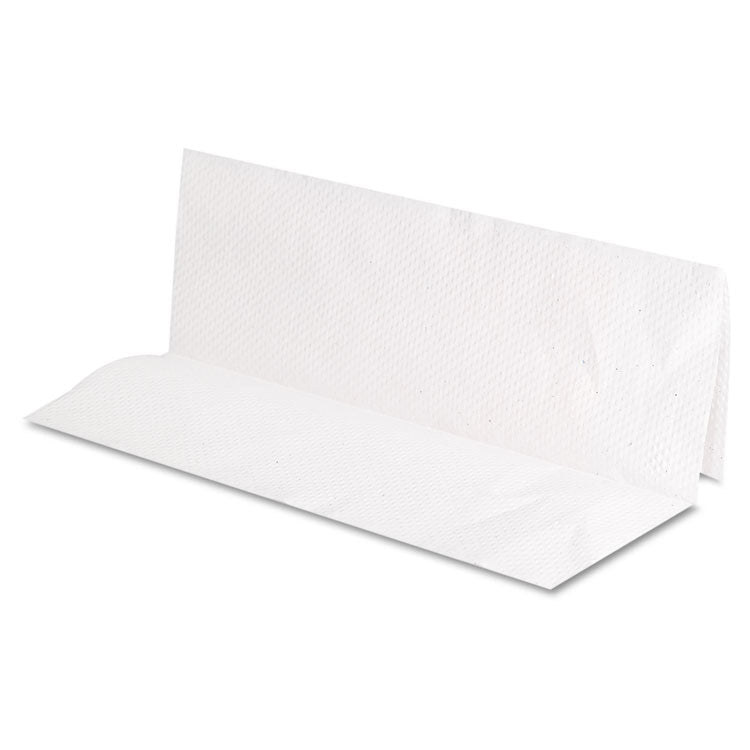 Folded Paper Towels, Multifold, 9 x 9.45, White, 250 Towels/Pack, 16 Packs/Carton