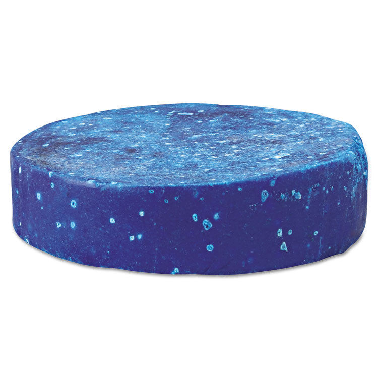 Eco Fresh Non-Para Enzymatic Urinal Block with Enzymes, Cherry Scent, 2.5 oz, Blue, 12/Box