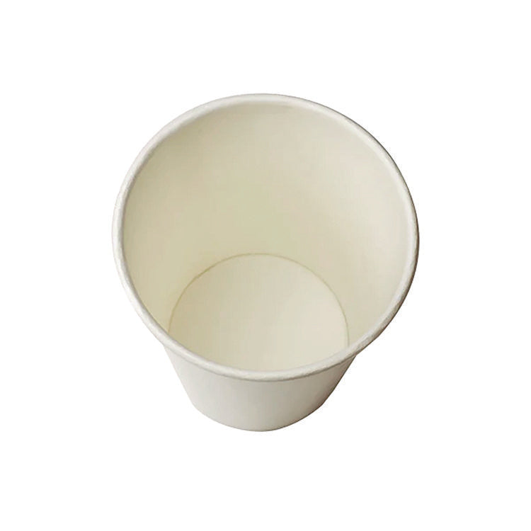 Double Poly Paper Cold Cups, 12 oz, White, 1,000/Carton