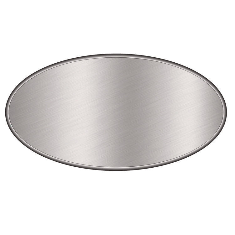 Foil Laminated Board Lids, 9 Diameter, Silver, Aluminum, 500/Carton