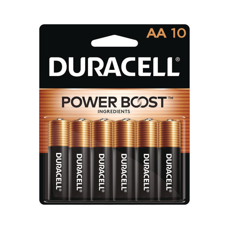 Power Boost CopperTop Alkaline AA Batteries, 10/Pack