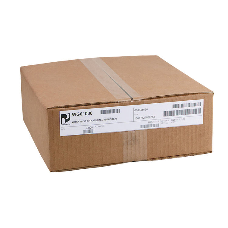 Grease-Resistant Food Wrap, 15 x 16 , Natural, 3,000/Carton