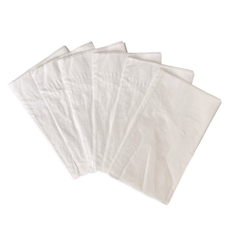 Dinner Napkins, 2-Ply, 14.5 W x 16.5 D, White, 150/Pack, 20 Packs/Carton