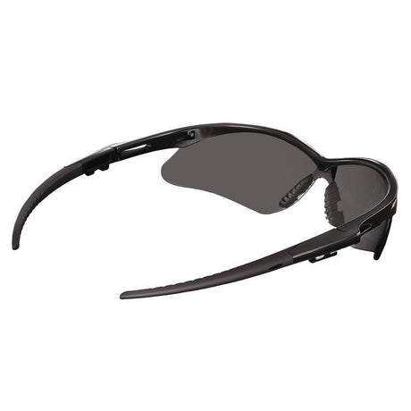 V30 Nemesis VL Safety Glasses, Black Frame, Smoke Lens, 12/Carton