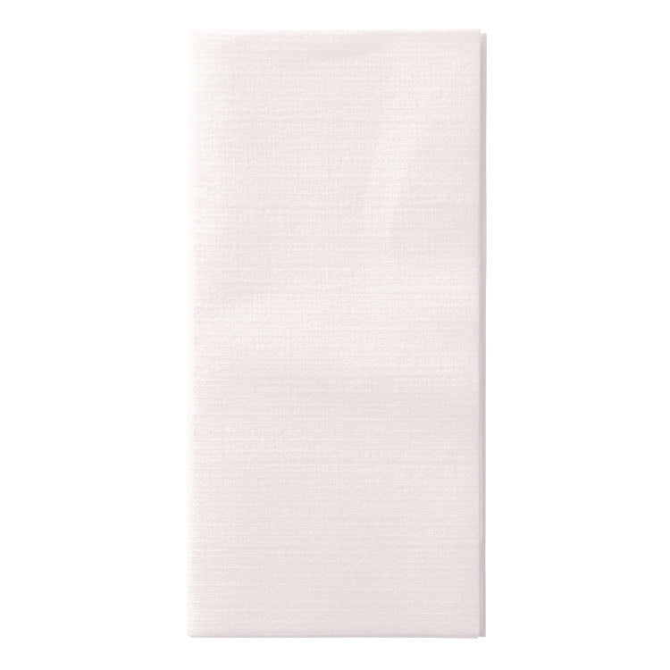 Dinner Napkins, 17 x 17, White, 1/8 Fold, 300/Carton