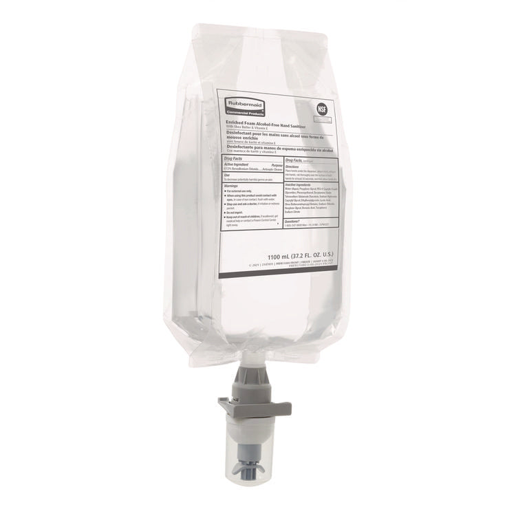 Auto Foam Refill Antibacterial Hand Soap, Fragrance Free, 1,100 mL, 4/Carton