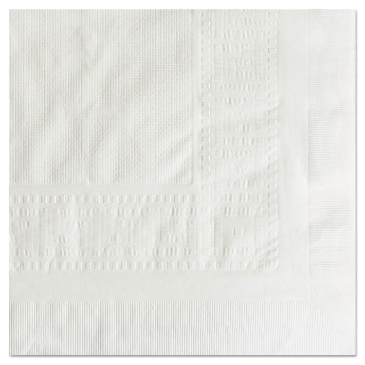Cellutex Table Covers, Tissue/Polylined, 54" x 108", White, 25/Carton