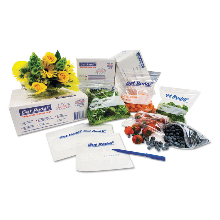 Food Bags, 5.5 gal, 10" x 8" x 24", Clear, 500/Carton