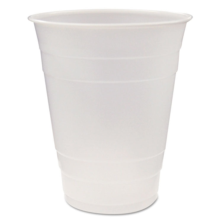 Translucent Drink Cups, 16 oz, Clear, 80/Pack, 12 Packs/Carton