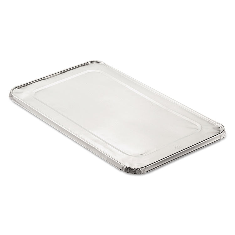 Steam Pan Foil Lids, Fits Full-Size Pan, 40 Gauge, 12.88 x 20.81, 50/Carton