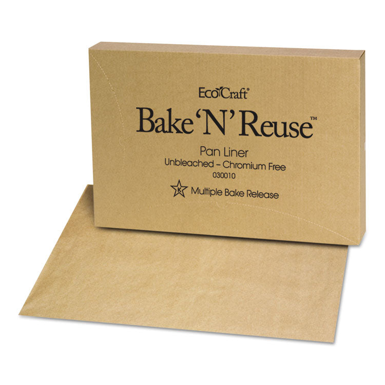 EcoCraft Bake N Reuse Pan Liner, 16.38 x 24.38, 1,000/Box