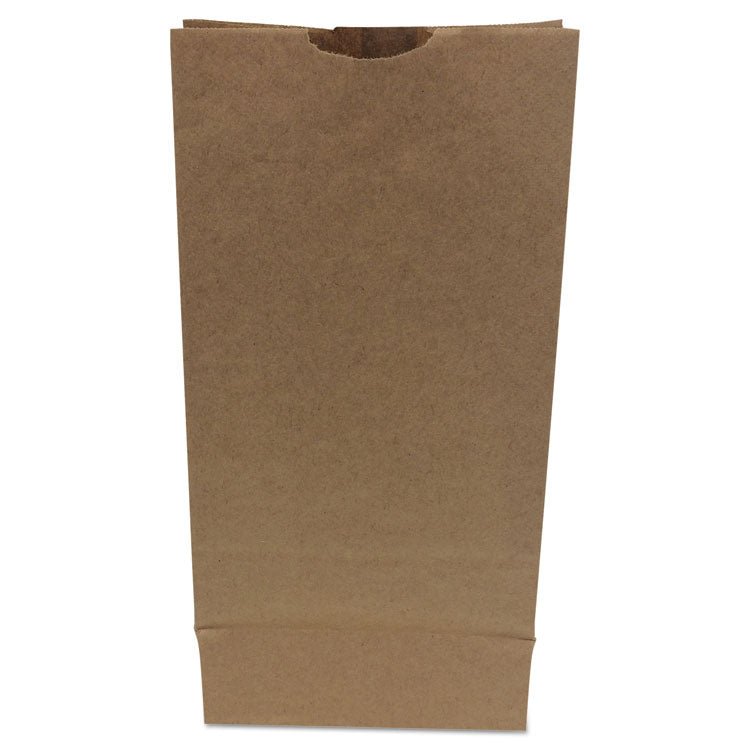 Grocery Paper Bags, Heavy-Duty, #10 Size, 7 x 4.38 x 13.75 , Natural, 500/Bundle
