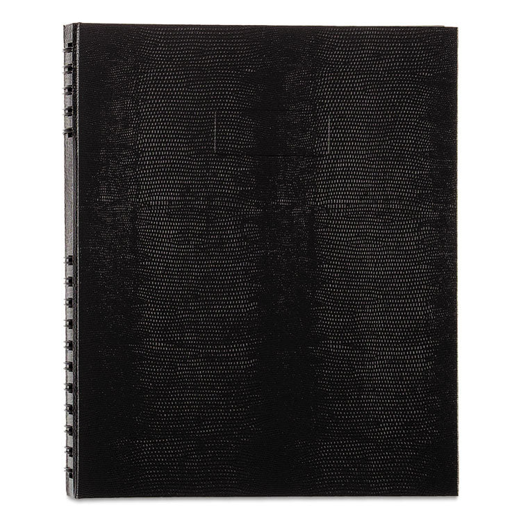 NotePro Notebook, 1-Subject, Medium/College Rule, Black Cover, (100) 11 x 8.5 Sheets