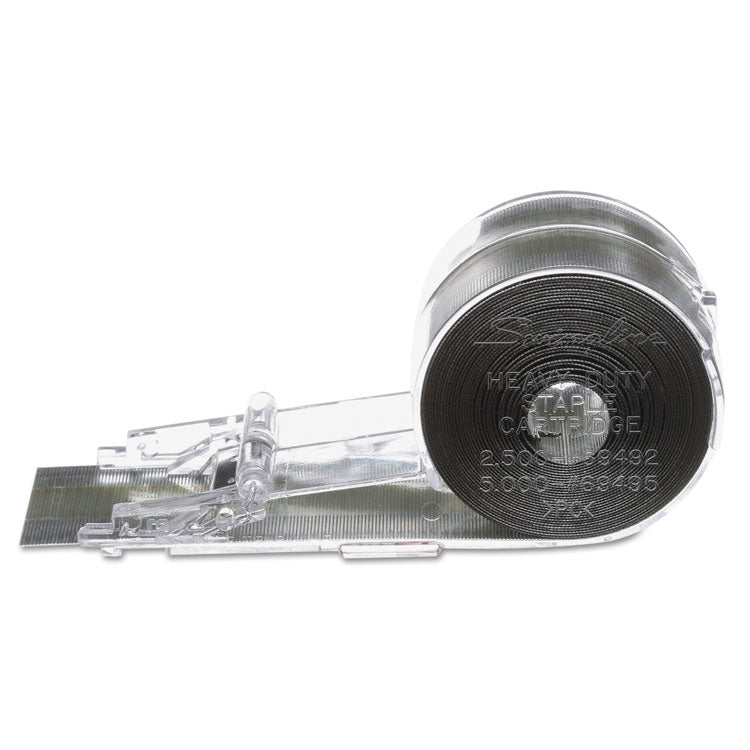 Cartridge Staples, 0.38" Leg, 0.5" Crown, Steel, 5,000/Box