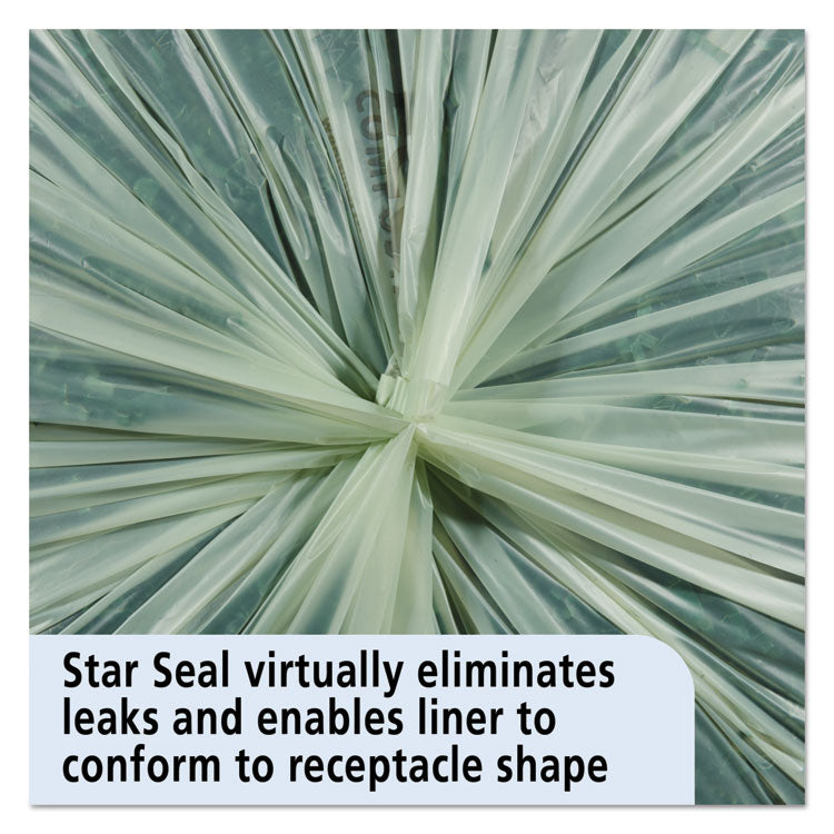 EcoSafe-6400 Bags, 64 gal, 0.85 mil, 48 x 60 , Green, 30/Box