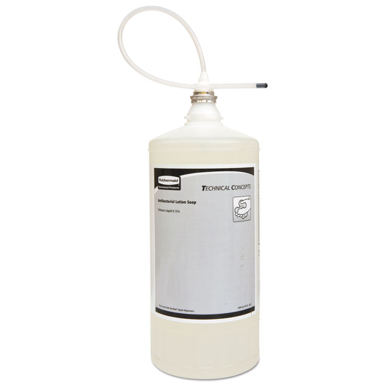 One Shot Antibacterial Enriched Lotion Soap Refill, Floral, 800 mL, 4/Carton