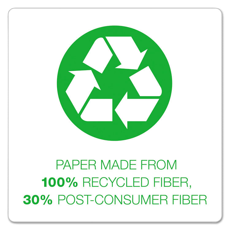 Earthwise by Ampad Recycled Reporter's Notepad, Gregg Rule, White Cover, 70 White 4 x 8 Sheets