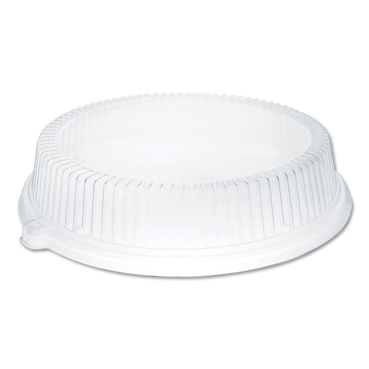 Dome Covers fit 10 Disposable Plates, Clear, Plastic, 500/Carton