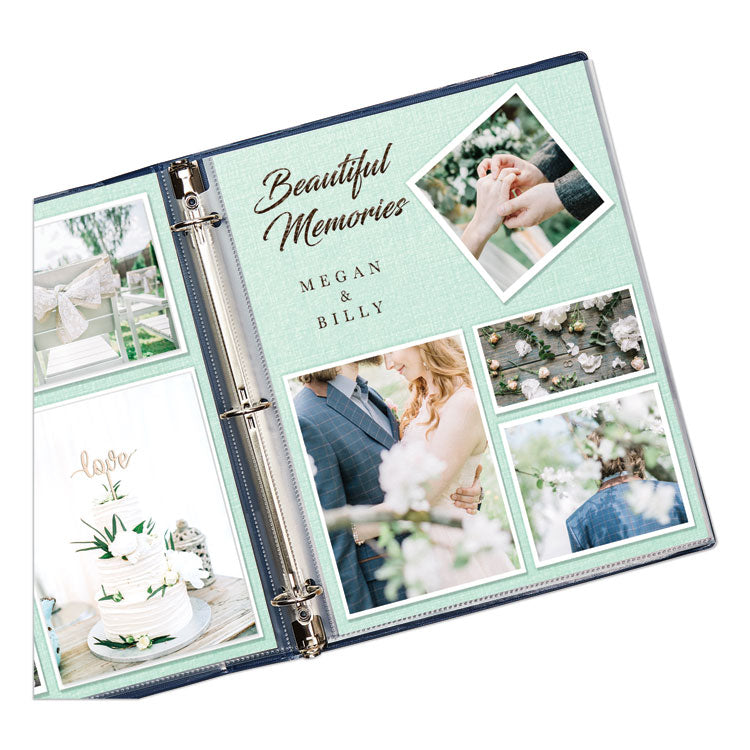 Top-Load Recycled Polypropylene Sheet Protector, Semi-Clear, 100/Box