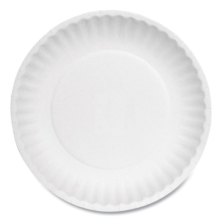 Paper Plates, 6 dia, White, 1,000/Carton