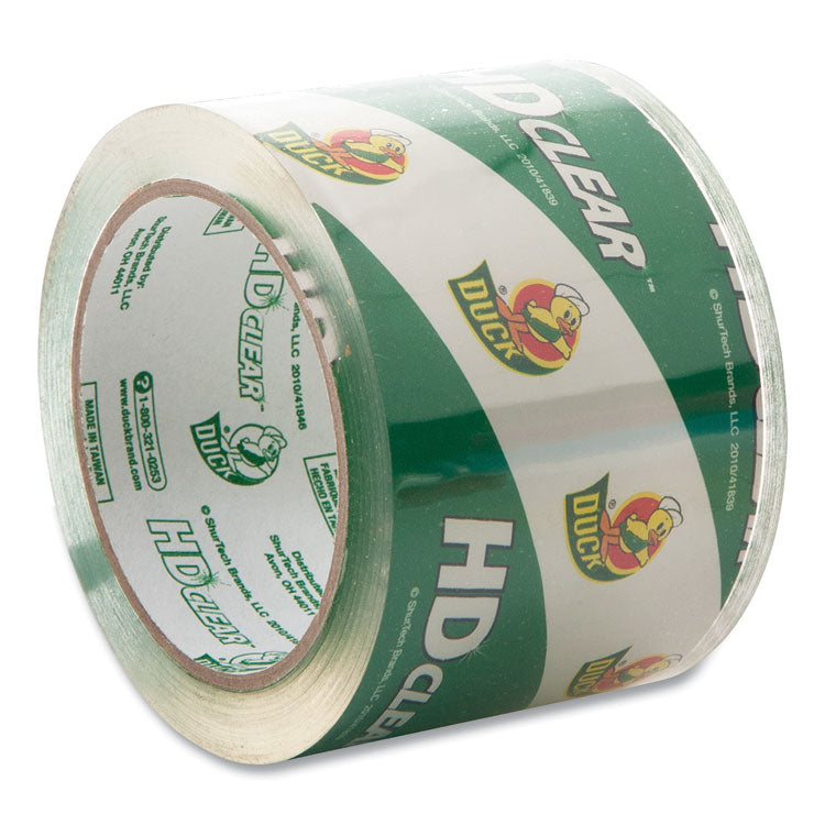 Heavy-Duty Carton Packaging Tape, 3" Core, 3" x 54.6 yds, Clear, 6/Pack
