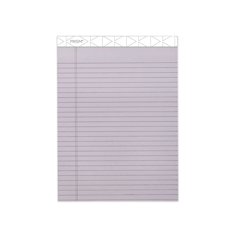 Prism + Colored Writing Pads, Wide/Legal Rule, 50 Pastel Orchid 8.5 x 11.75 Sheets, 12/Pack