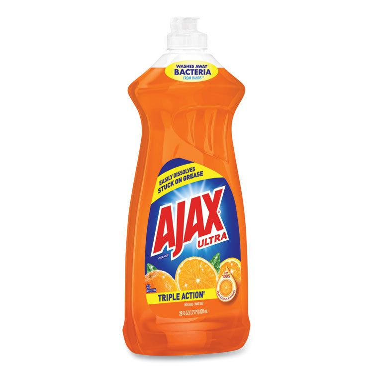 Dish Detergent, Liquid, Orange Scent, 28 oz Bottle