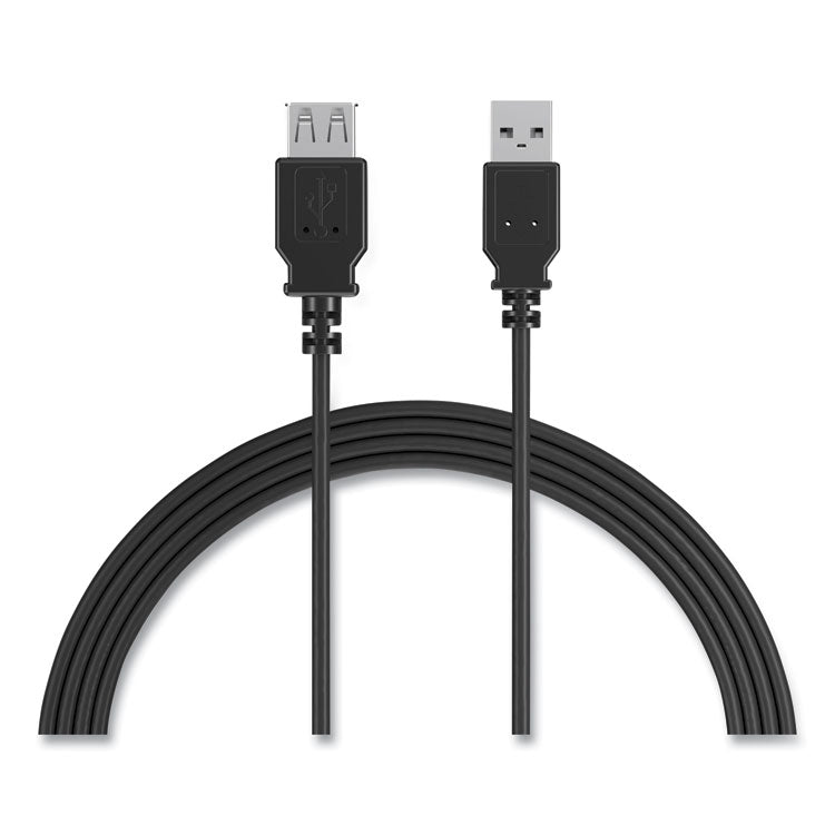 USB 2.0 Extension Cable, 6 ft, Black