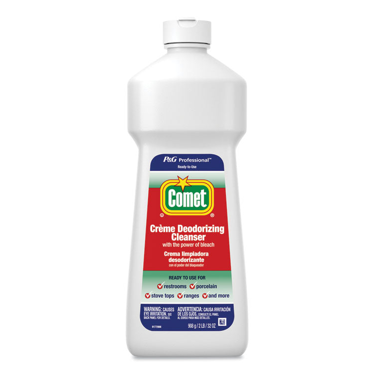 Creme Deodorizing Cleanser, 32 oz Bottle, 10/Carton