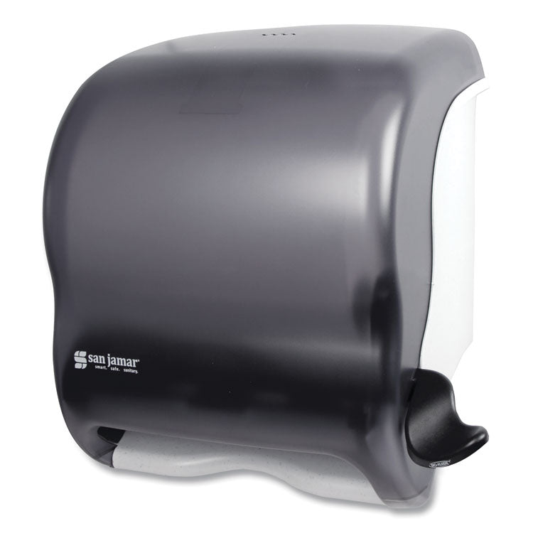 Element Lever Roll Towel Dispenser, Classic, 12.5 x 8.5 x 12.75, Black Pearl