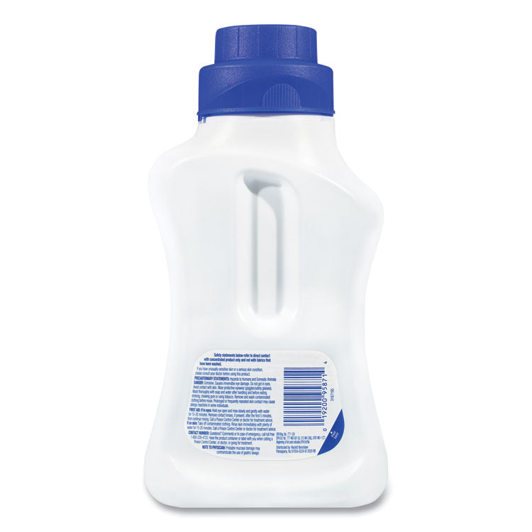 Laundry Sanitizer, Liquid, Crisp Linen, 41 oz, 6/Carton