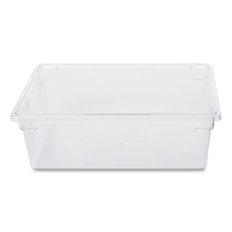 Food/Tote Boxes, 12.5 gal, 26 x 18 x 9, Clear, Plastic