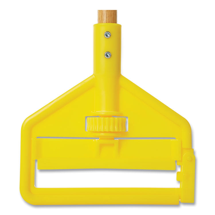 Invader Side-Gate Wood Wet-Mop Handle, 1" dia x 60", Natural, 12/Carton