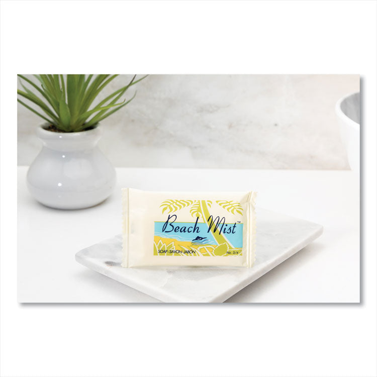 Face and Body Soap, Beach Mist Fragrance, # 3/4 Bar, 1,000/Carton