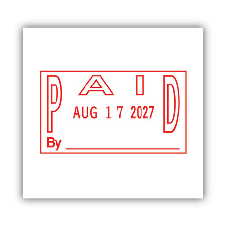 ES Dater, PAID + Date, 1 x 1.81, Red
