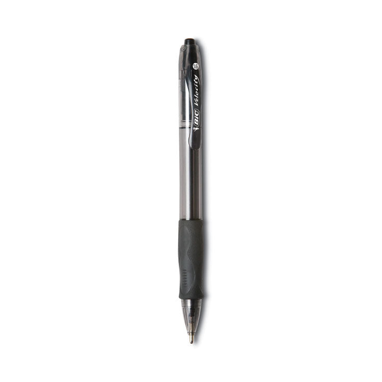 GLIDE Bold Ballpoint Pen Value Pack, Retractable, Bold 1.6 mm, Black Ink, Smoke Barrel, 36/Pack