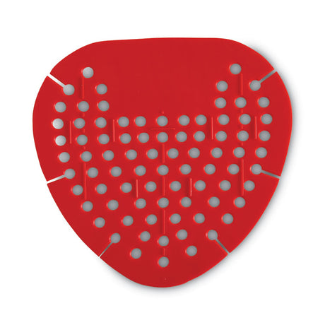 Urinal Screen, Cherry Scent, 3.5 oz, Red, Dozen