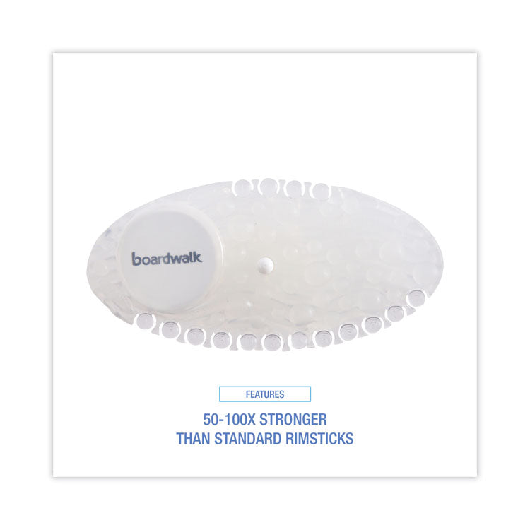 Curve Air Freshener, Mango, Solid, Clear, 10/Box