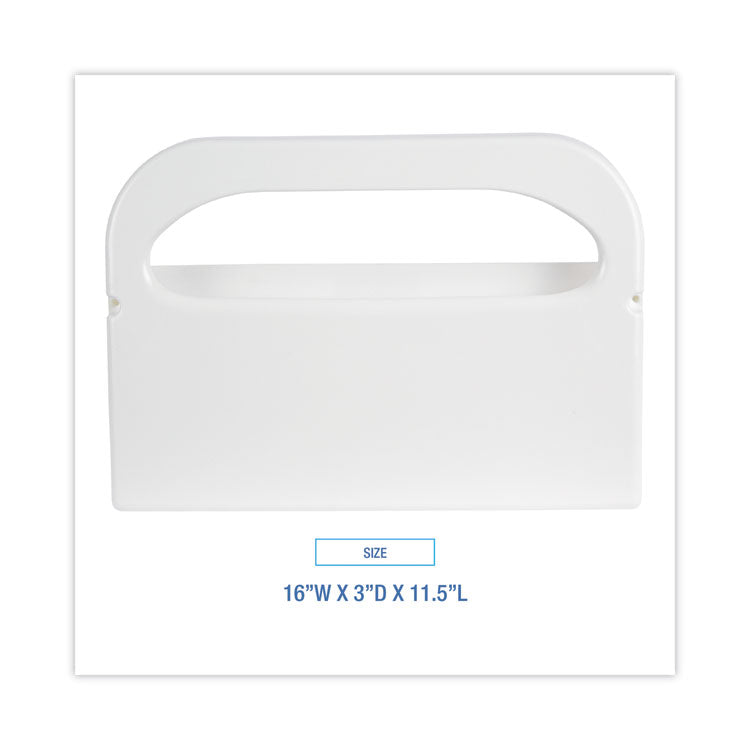 Toilet Seat Cover Dispenser, 16 x 3 x 11.5, White, 2/Box