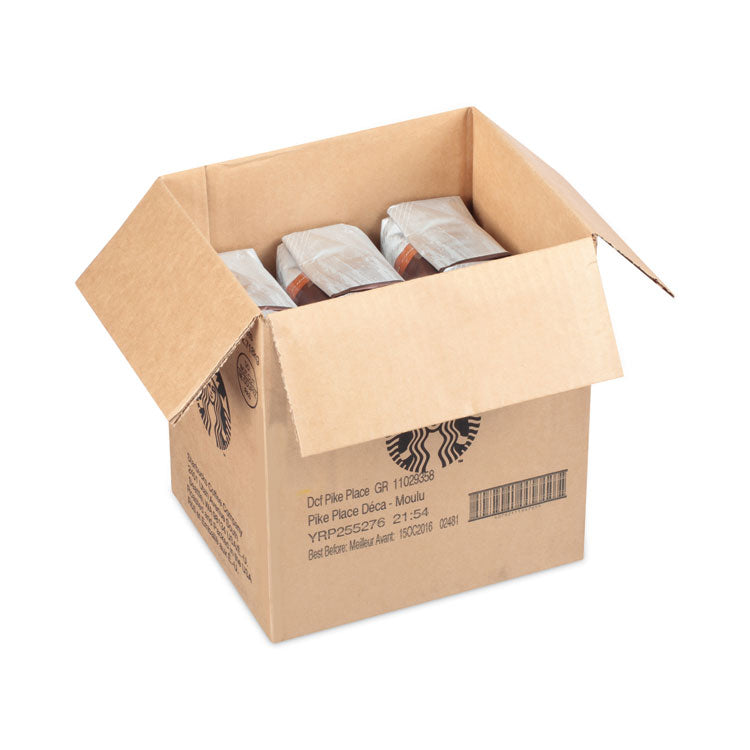 Coffee, Pike Place Decaf, 1 lb Bag, , 6/Carton