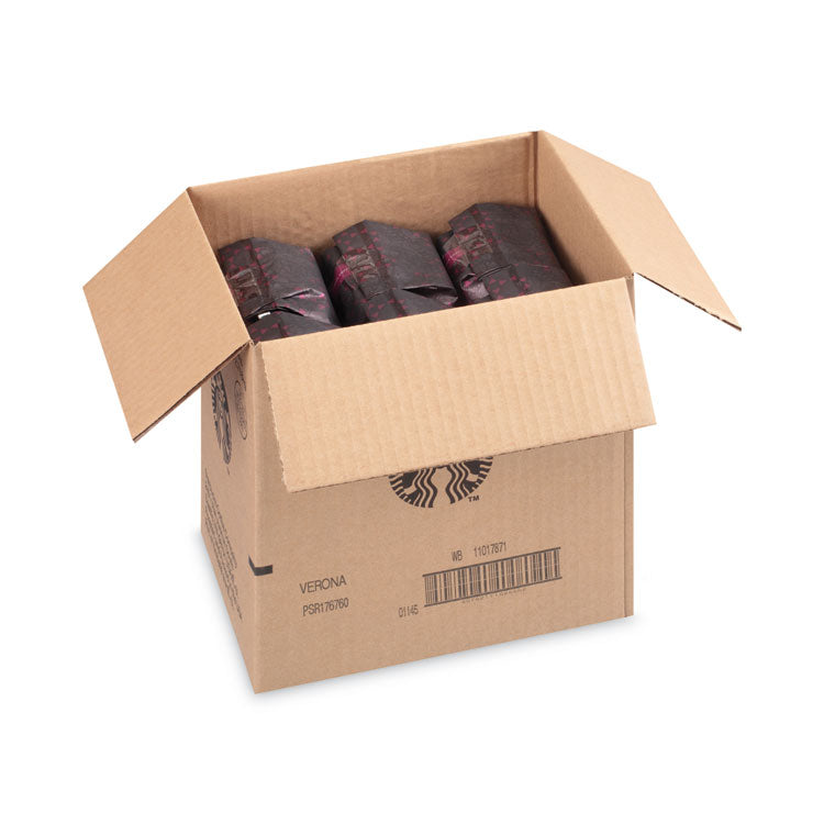 Caffe Verona Bold Whole Bean Coffee, 1 lb Bag, 6/Carton