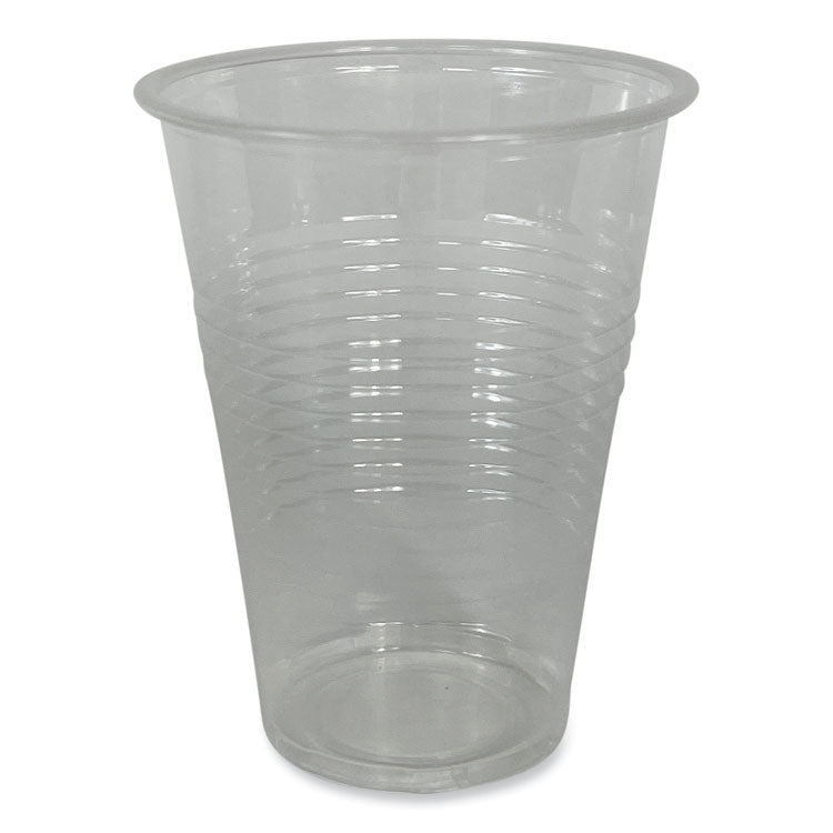 Translucent Plastic Cold Cups, Individually Wrapped, 9 oz, 1,000/Carton