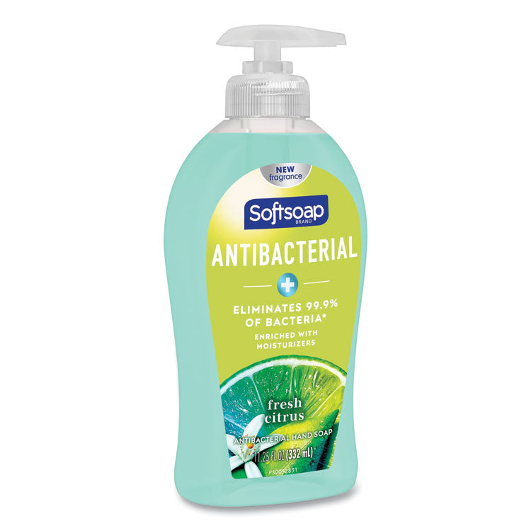 Antibacterial Hand Soap, Fresh Citrus, 11.25 oz Pump Bottle