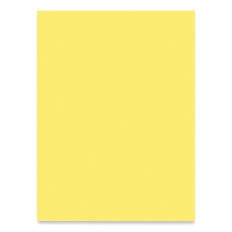 SunWorks Construction Paper, 50 lb Text Weight, 9 x 12, Yellow, 50/Pack