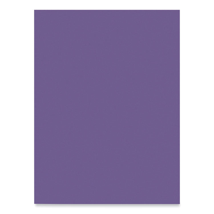 SunWorks Construction Paper, 50 lb Text Weight, 9 x 12, Violet, 50/Pack