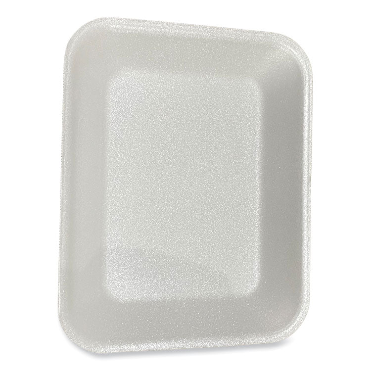 Meat Trays, #8P, 10.8 x 8.82 x 1.5, White, 200/Carton