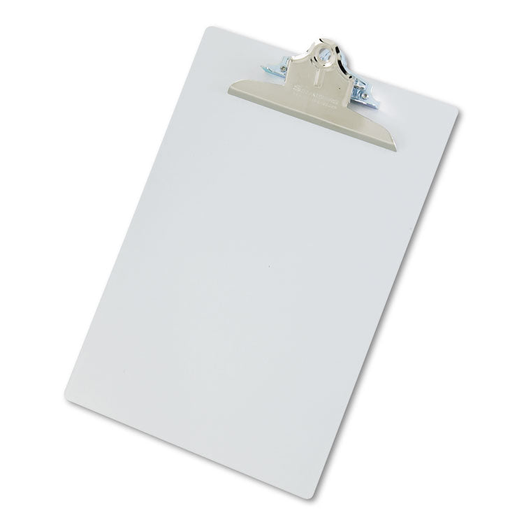 Recycled Aluminum Clipboard with High-Capacity Clip, 1" Clip Capacity, Holds 8.5 x 11 Sheets, Silver