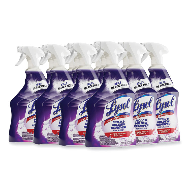 Mold and Mildew Remover with Bleach, Ready to Use, 32 oz Spray Bottle